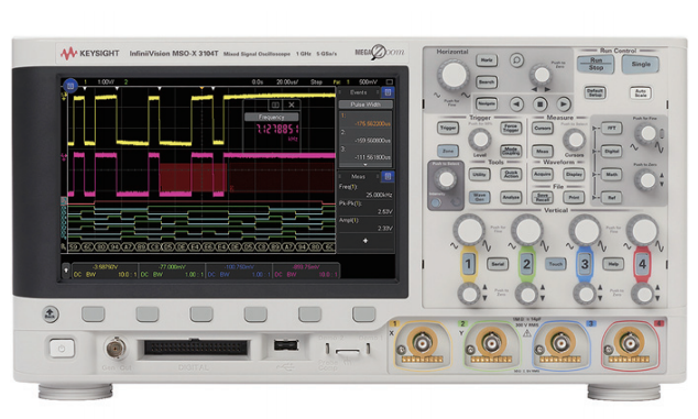 美國keysight InfiniiVision  MSOX3012T 混合信號示波器